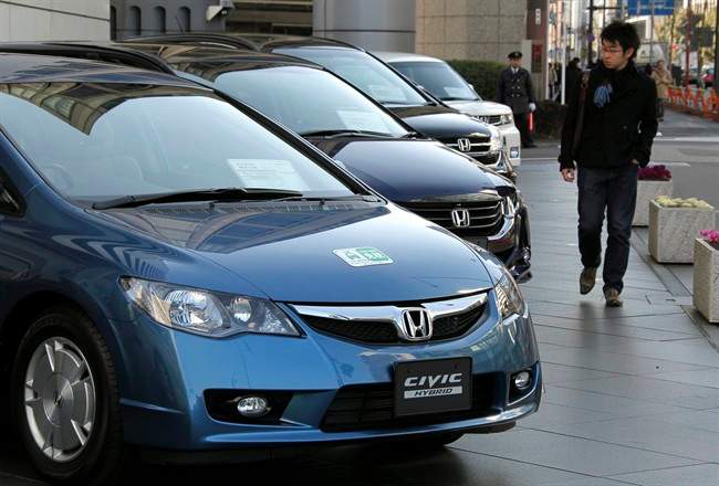 The Regina Police said Honda Civics appear to be a popular target for vehicle thieves.