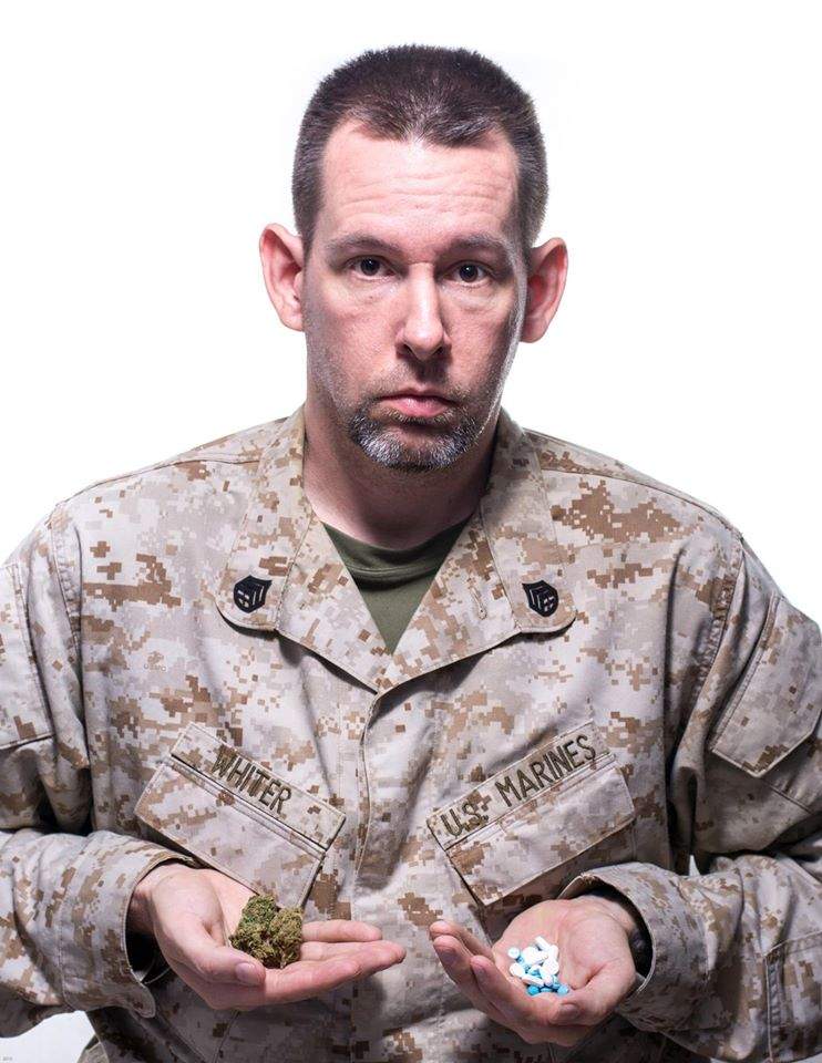 Former U.S. Marine starts campaign to raise awareness of overmedication of veterans - image