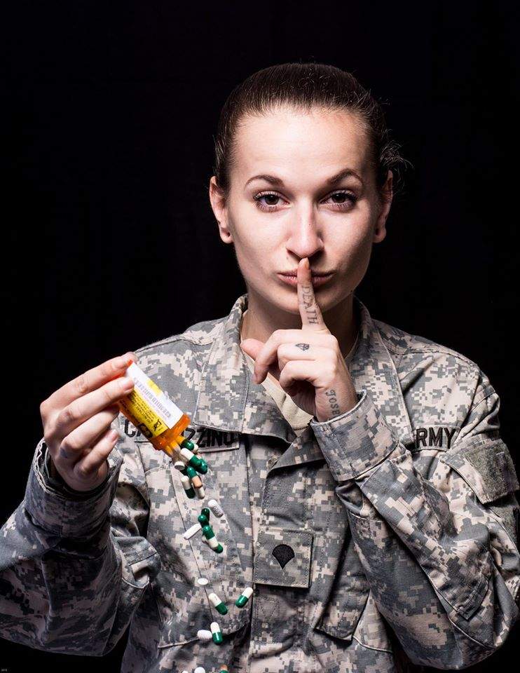 Specialist Therèsè Carrozzino says she used to take a cocktail of 9 different medications to treat her PTSD.
