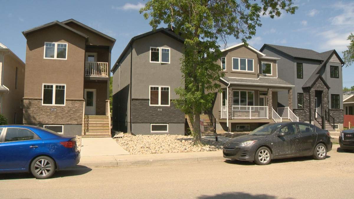 In Cathedral, there are four homes on what used to be two lots. Two of the new houses are up-and-down suites, which intensifies the number of people in the neighbourhood.