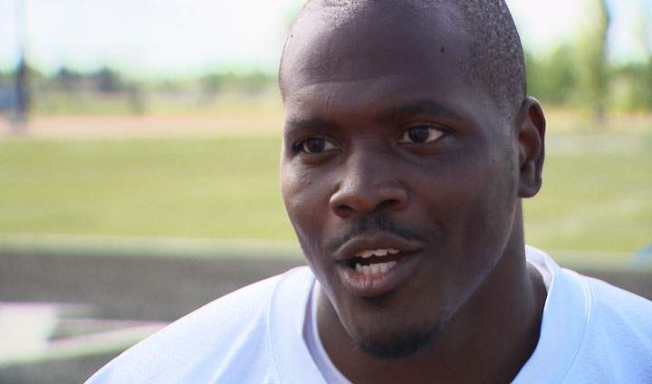 Veteran Jamel Richardson on the comeback trail with Saskatchewan Roughriders.