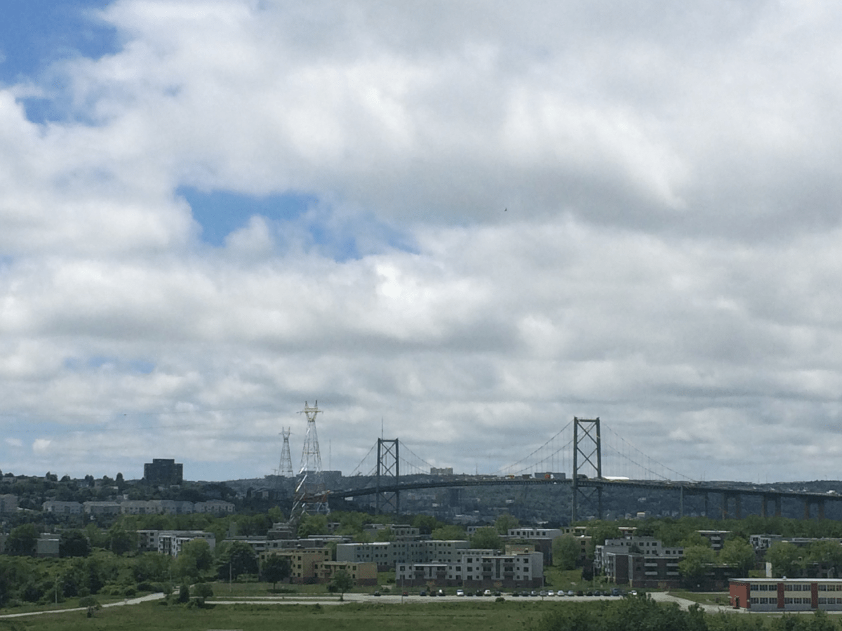 A view of Shannon Park from a distance.