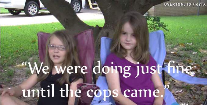 When the cops shut them down, Andria Green was not amused. 