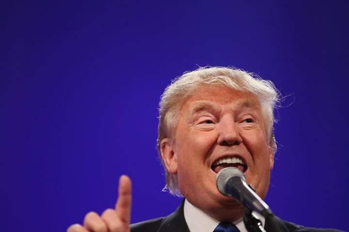 Donald Trump, pictured on June 16, 2015.