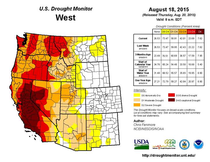Water woes: The drought beyond California - image