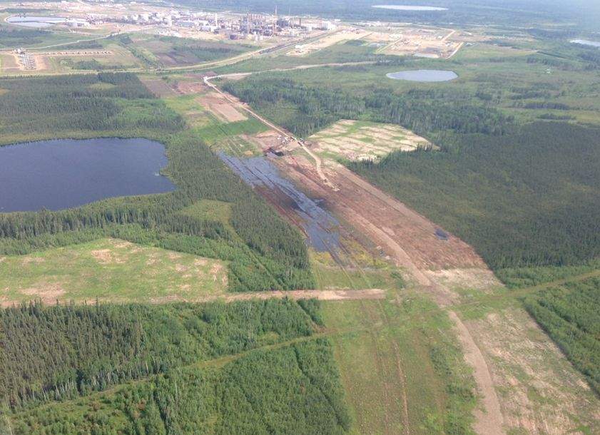 Long Lake spill