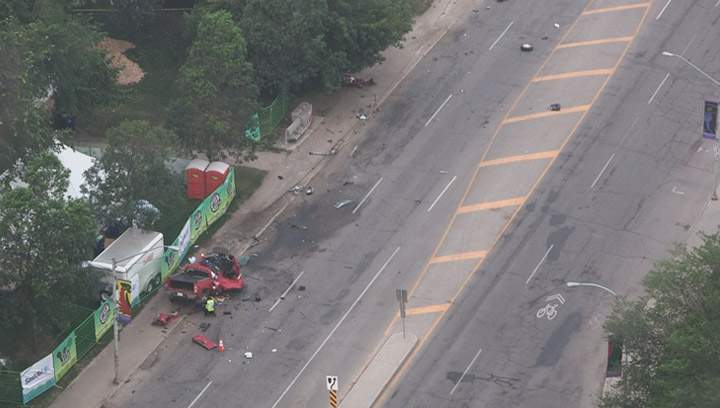 A teen has been killed after a crash on 19th Street East in downtown Saskatoon.