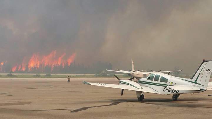 July 7: This Your Saskatchewan photo was taken by Sammi Kopeck at the La Ronge airport.