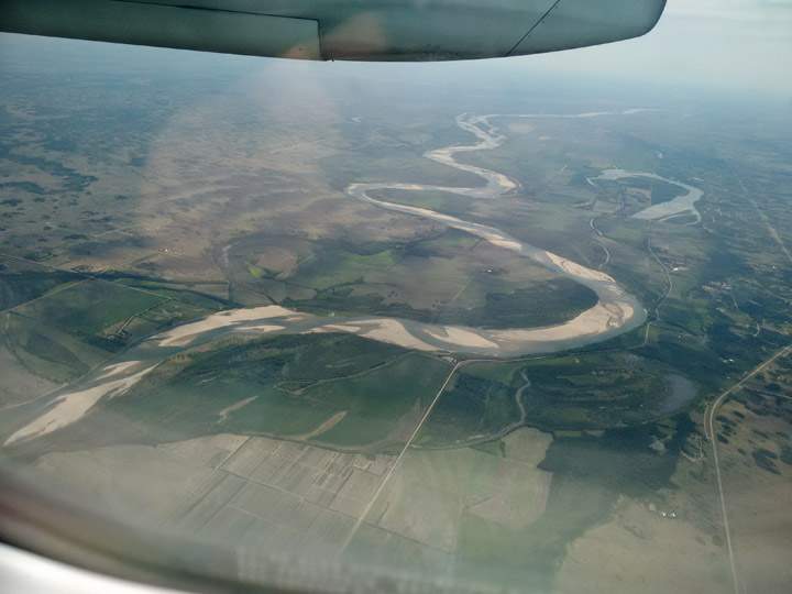 July 14: Kevin Sexsmith took this Your Saskatchewan photo of the extremely low South Saskatchewan River above the Berry Barn.
