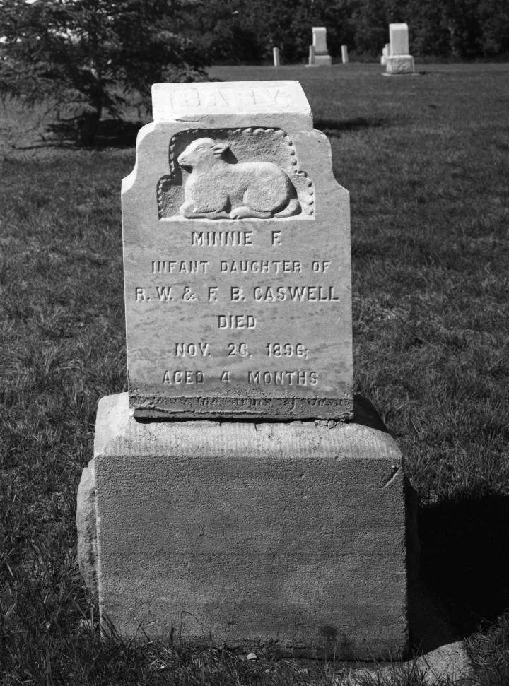“One thing about this place is there are an awful lot of children buried here, infants and very young children, kind of indicative of the terrifying infant mortality rates back 100-120 years ago.”