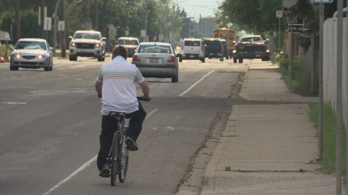 Edmonton City Council voted in favour of voted in favour of removing bike lanes on 95th Ave. from 142nd to 189th St.July 8, 2015.