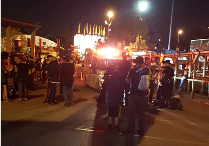 Police are investigating a stabbing on the Calgary Stampede midway early Thursday morning.