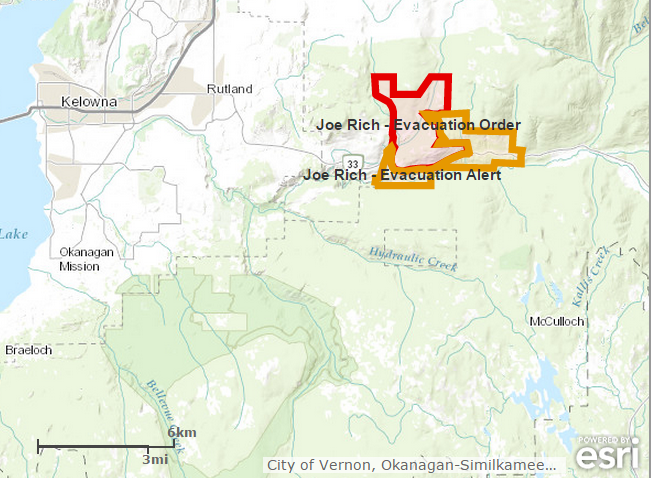 UPDATE: Remaining evacuation alert in Huckleberry fire rescinded - image