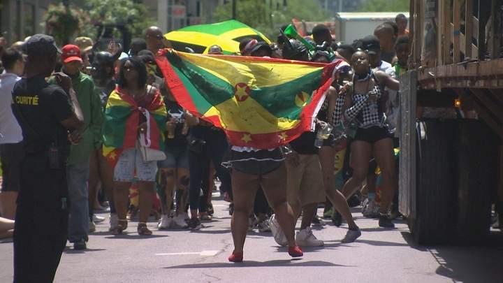 In this file photo, Montreal celebrates the Caribbean at the 40th annual Carifiesta parade, on July 4, 2015.