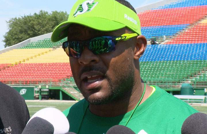 Saskatchewan Roughriders head coach Corey Chamblin faces his critics head on.