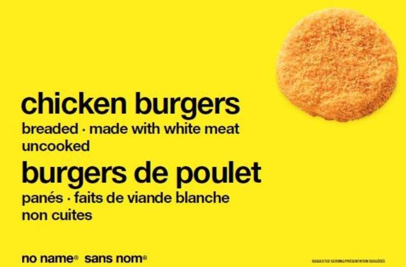 Sofina Foods Inc. is recalling No Name and Compliments brand frozen chicken products over possible salmonella contamination.