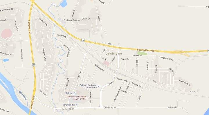 Cochrane train crossings