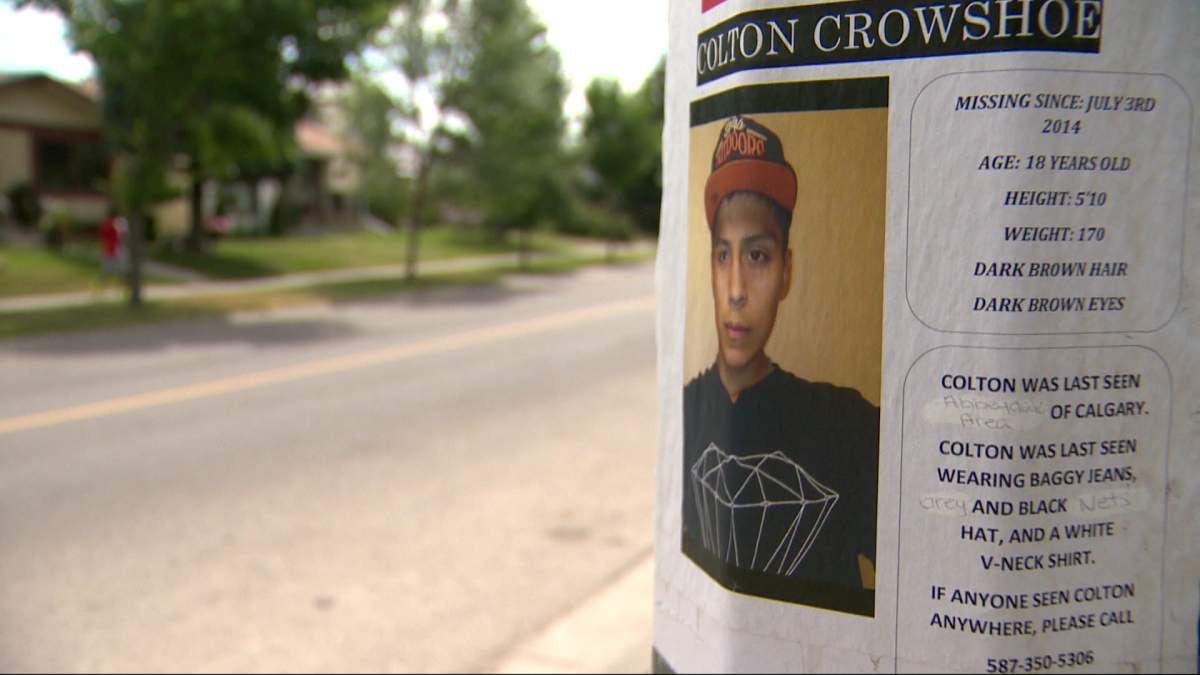 Family and friends hold vigil for Colton Crowshoe - image