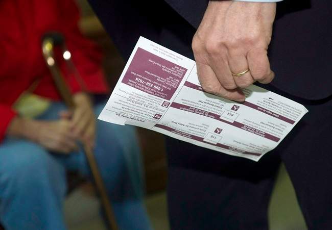 Elections Canada will re-send 5,600 voter information cards to voters in Toronto's St. Paul's riding after a non-existent voting address was printed.