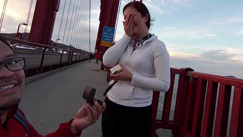 selfie proposal