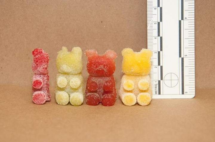 Gummy bears laced with THC.