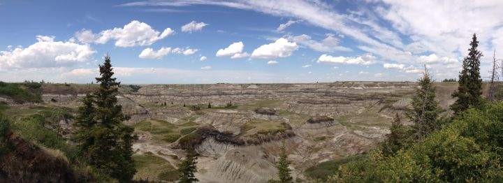 Close to Wayne, Alta. is Horeshoe Canyon.