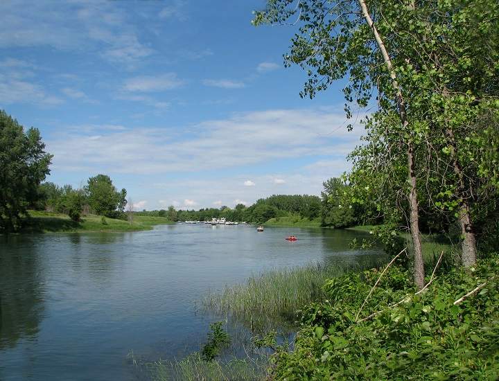 Waterways at the Iles de Boucherville National Park
