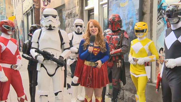 Jessica Laventure at Montreal Comiccon.