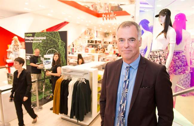 CEO Peter Simons of the Simons store chain poses in Quebec City.