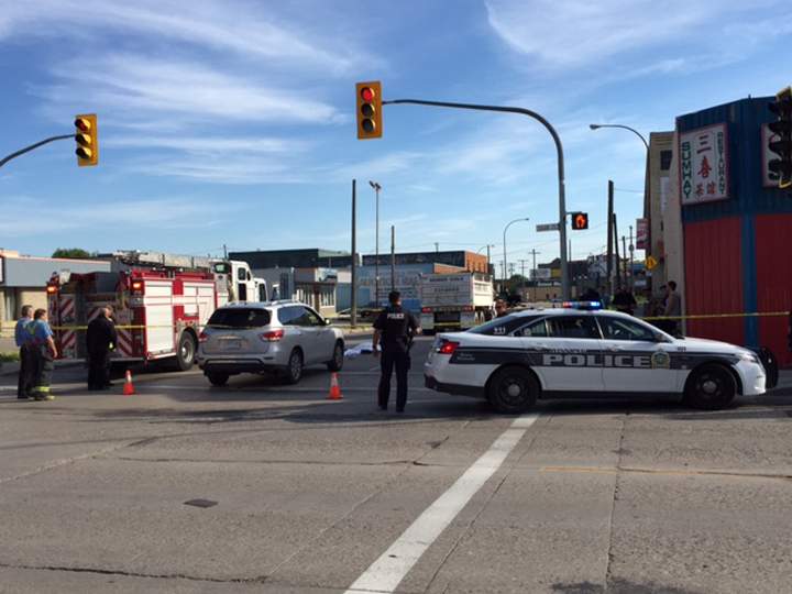King Street Winnipeg pedestrian fatal crash collision traffic