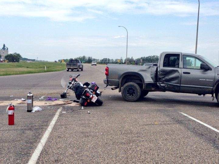 Lethbridge motorcycle crash