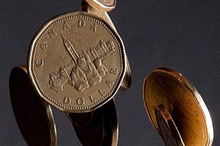 The Canadian dollar plunged below 78 cents US after the Bank of Canada cut a key interest rate by one-quarter point.