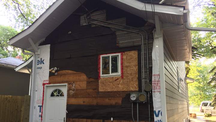 A lightning strike on July 15, 2015 caused $50,000 damage to a home on Lorne Avenue.