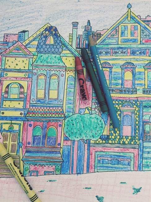 Adult coloring books selling like crazy