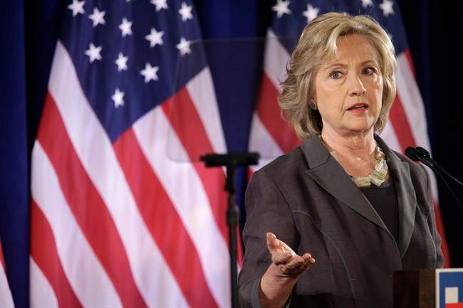 Democratic presidential hopeful Hillary Rodham Clinton speaks Friday, July 24, 2015, at the New York University Leonard N. Stern School of Business in New York. 