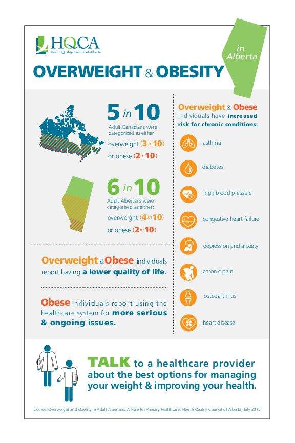 Most Albertans overweight or obese: report - image