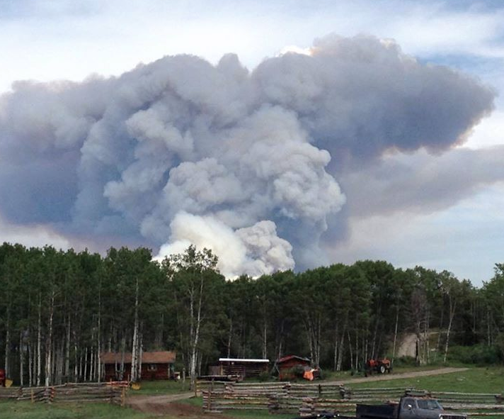 The Puntzi Lake Wildfire.