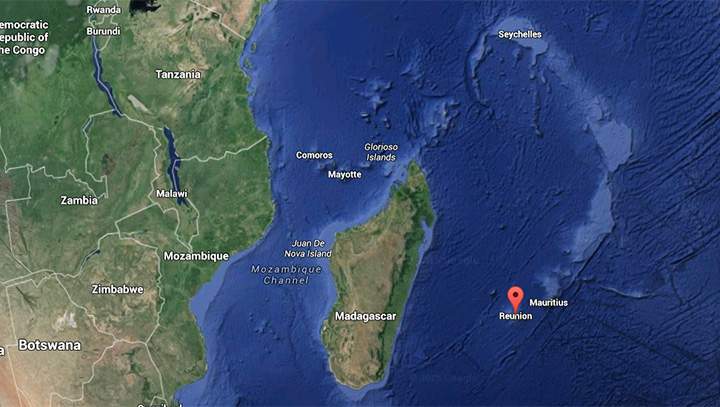 Réunion Island.