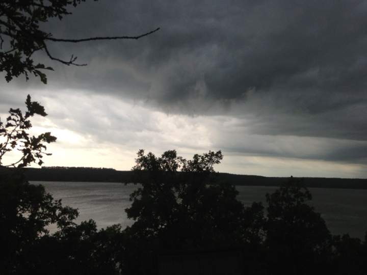 Manitoba storm Rock Lake