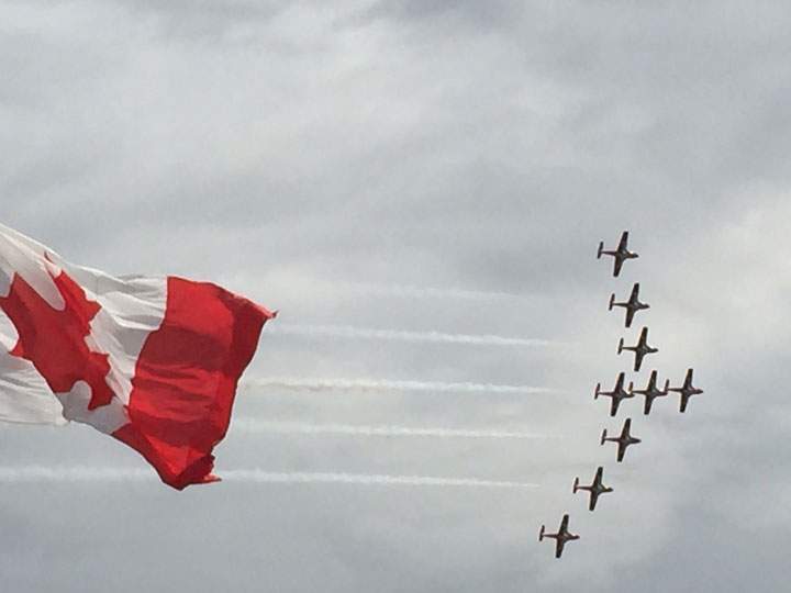 July 19: This Your Saskatchewan photo was taken by Sandy Muyres at the Canada Remembers Our Heroes air show in Saskatoon.
