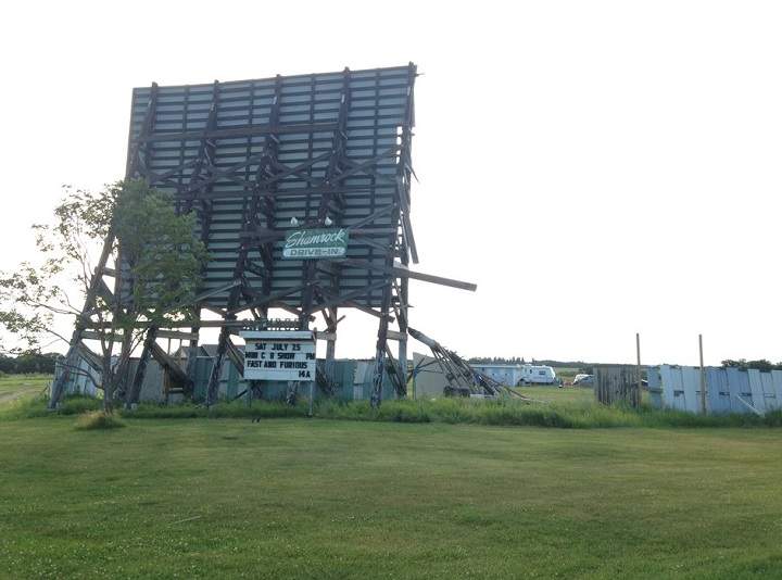 The Shamrock Drive-In in Killarney was hit by severe weather a few weeks ago.