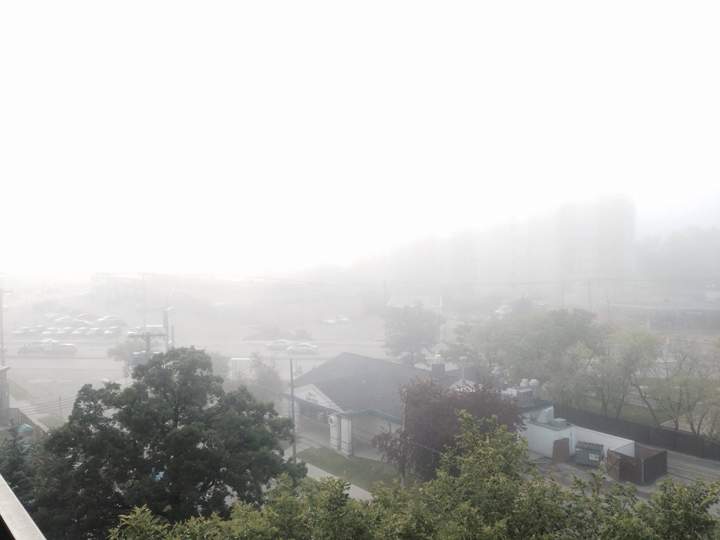 Winnipeg fog weather