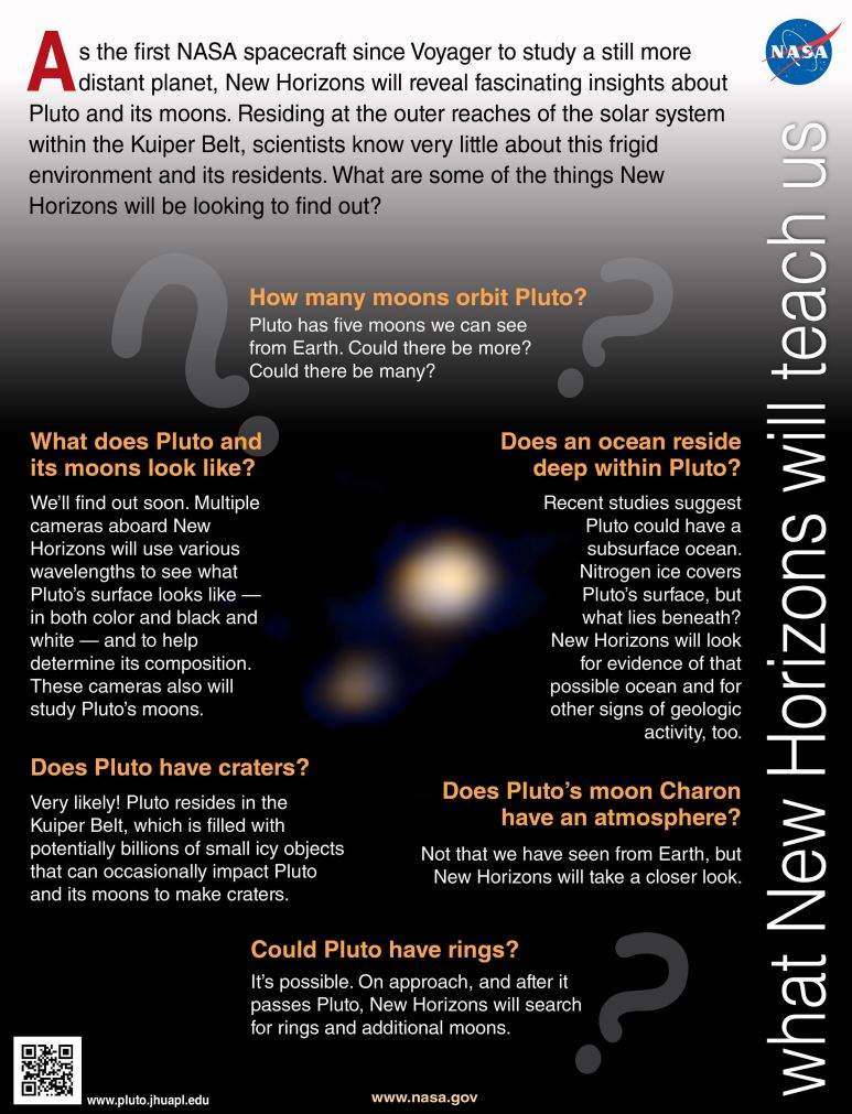 What we hope to learn at Pluto