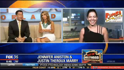 FOX 35 anchor John Brown couldn’t handle anymore Kardashian news Friday and walked off set.