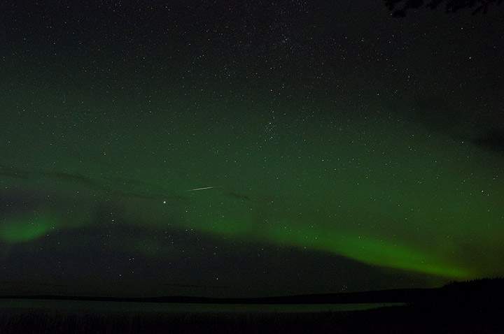 Aug. 19: This Your Saskatchewan photo of the Perseid Meteor Shower over Kingsmere Lake in Prince Albert National Park was taken by Richard Jackson.