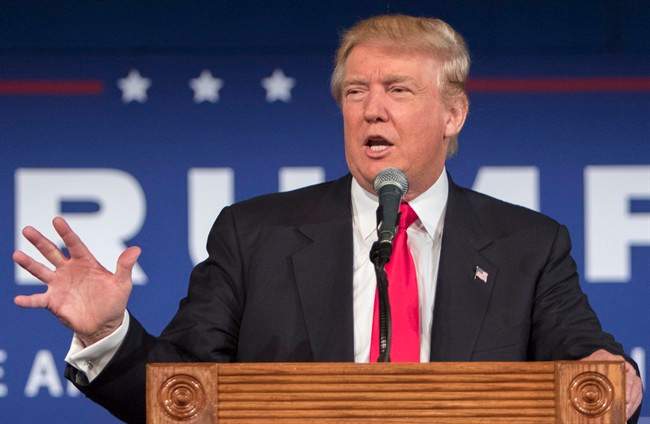 In this July 21, 2015 file photo, Republican presidential candidate Donald Trump speaks in Bluffton, S.C. Trump's recent poll results earned him a place in the first prime time Republican presidential debate, Thursday.