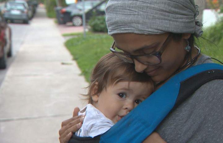 A Walmart employee embarrassed Candyce Sousa as she breastfed her child, Friday, July 31, 2015.