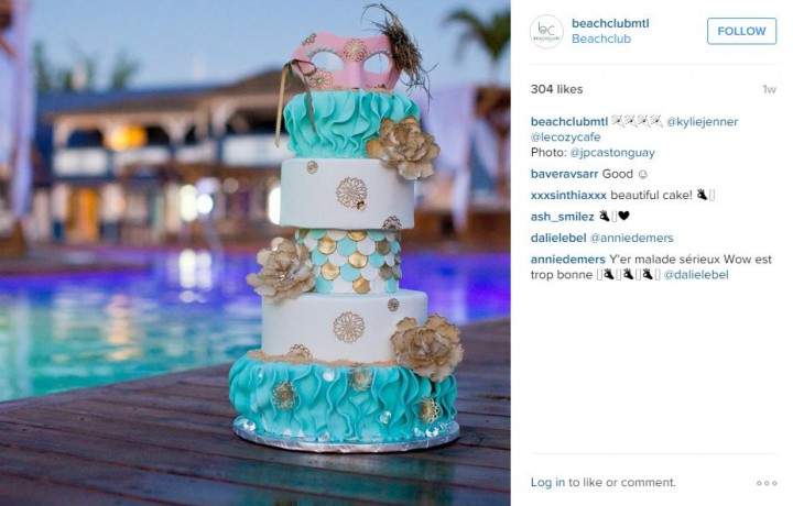 Jessika Menard made the cake for TV reality star Kylie Jenner's 18th birthday.