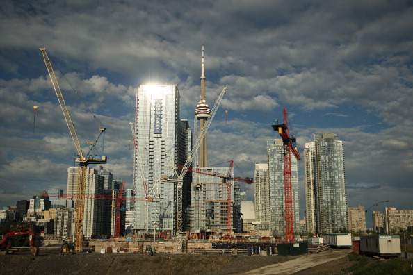 A rapid rise in condominiums across Toronto in recent years continues to worry some -- including the country's housing agency.