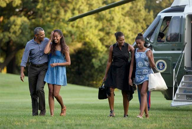 The deeply personal essay touches on Obama's relationship with his wife and daughters.